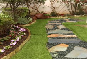 Μετά τη διαμόρφωση του κήπου